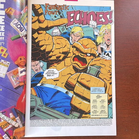 Marvel comics vintage Fantastic Four Collectors Issue Vol 1, No 1, March 1993 - Picture 4 of 4